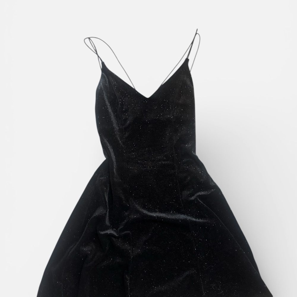 H&M Black Strapless Dress